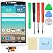 White LCD Display Touch Screen Digitizer Assembly Compatible with LG G3 D850 D851 D855 VS985 LS990 + Free tools
