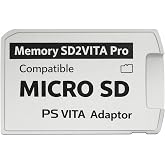 Worked in SD2Vita 5.0 PS Vita Micro SD Memory Card Adapter, Micro SD Adapter for PSV 1000/2000 3.60 HENkaku Enso System, DQ053