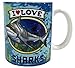 Evolution Avenue I Love Sharks Gift Collection (Women Cotton Socks)