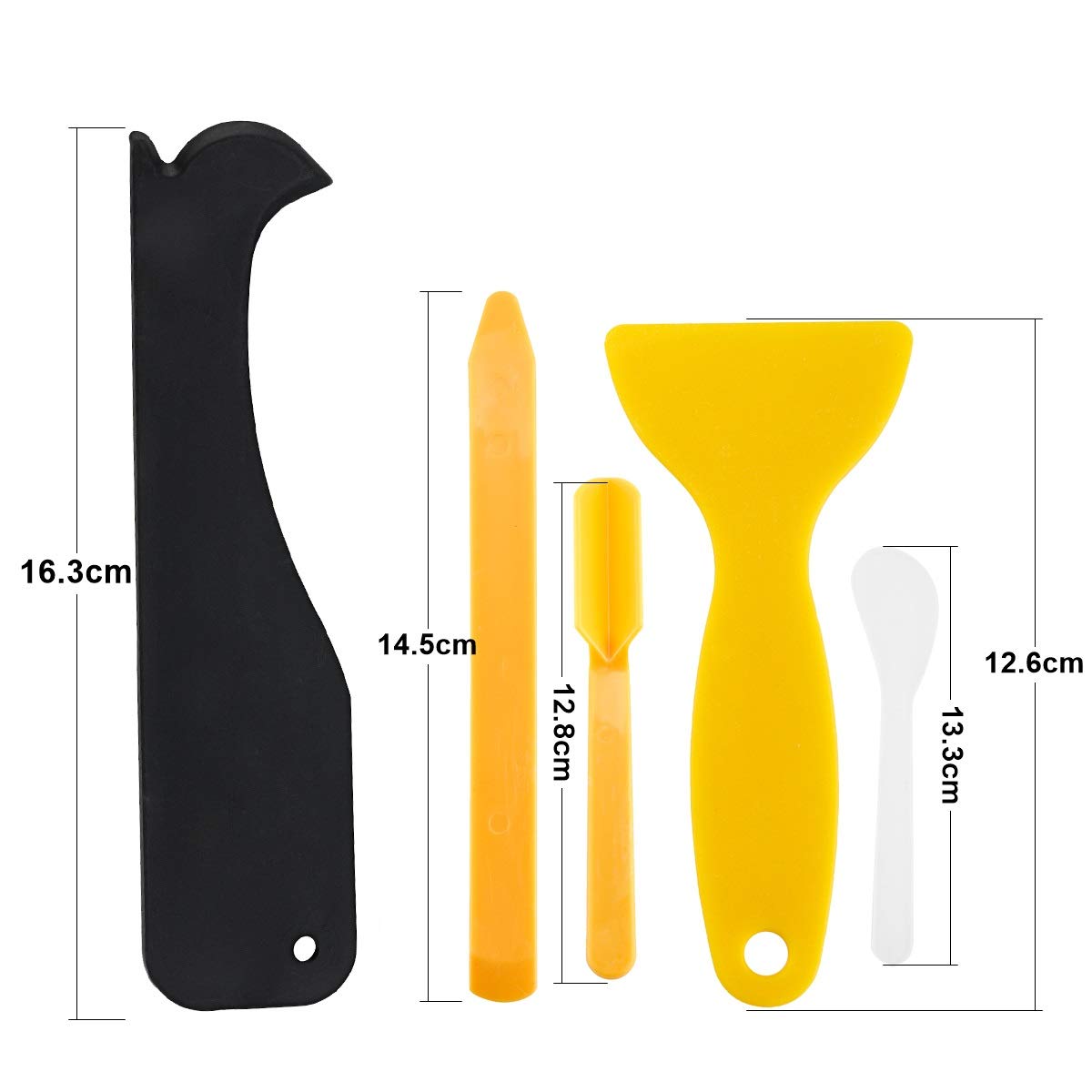 16 PCS Caulking Tool Caulk Caps Silicone Sealant Finishing Tool Metal