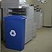 Rubbermaid Commercial Slim Jim Recycling Container, Rectangular, Plastic, 23 Gallons, Blue (354075BE)