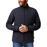 Free Country Men's Softshell Jacket Water & Wind Resistant Insulated Warm Lined Fleece Rain Hiking Outdoor Jacket-Lanier