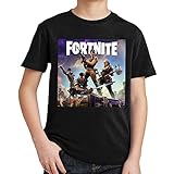 fresh tees Fortnite Heroes Fortnite Gamers Youth T- Shirt (X- Large 14/16 yrs, Black)