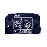 A&D Medical Wide Range Blood Pressure Cuff Replacement (8.6-16.5" / 22-42cm), Latex Free Blood Pressure Cuff, UA-420A ISO-Compliant Connector for Home Use A&D Medical Blood Pressure Monitors