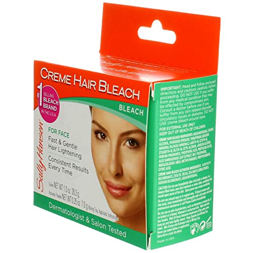 Sally Hansen Creme Hair Bleach for Face (2 Pack) Pricepulse