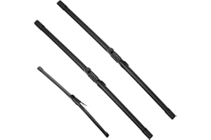 JUSTCAR 3Pcs for BMW X1 Windshield Wiper Blades 2012 2013 2014 2015, Mercedes-Benz GLA250 2014-2015, Original Equipment Automotive Replacement Windshield Wiper Blades for My Car- 24"/19"/12" (Set of 3)