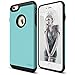 elago® [Duro][Black/Coral Blue] - [Premium Armor][Heavy Shock Absorption][Dual Layers] – for iPhone 6/6S Plus