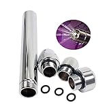 camaTech 3 Heads Aluminum Enema Shower Vaginal Anal Cleaner Colonic Douche System Cleaner ()