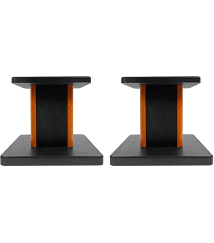 thumbnail image 2 of Dayton Audio SSWB6B 6 Universal Wood Speaker Stands - Pair, Black 2 of 5
