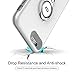ICONFLANG iPhone 6 Case with Ring Kickstand, 360 Degree Rotating Ring Grip Case for iPhone6/6s Dual Layer Shockproof Impact Protection 6Case Compatible with Magnetic Car Mount-White Grey