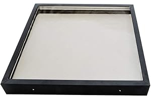 SIG Skylights CM3B 25 1/2 x 25 1/2 Curb Mounted Skylight w/Bronze Insulated Glass, 2" Drop