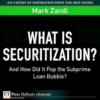Amazon Com What Is Securitization And How Did It Pop