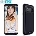Galaxy S8 Plus Battery Case , 5500mAh Extra Slim Protective Rechargeable Charging External Backup Power Bank Cover for Samsung Galaxy S8 Plus by YONTEX [24-Month Warranty]