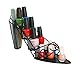 Black Metal Mesh Wire Jeweled Stiletto High Heel Nail Polish Rack/Cosmetic Organizer Display Stand