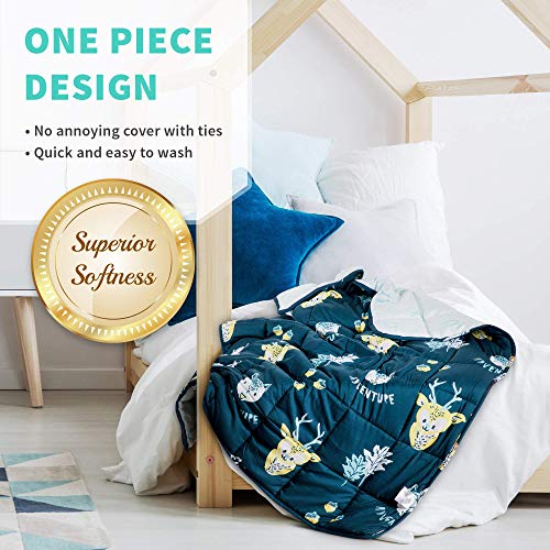 Kids Weighted Blanket Pounds Just Like A Hug from Mom