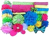 Bowtique Emilee Mini Headband Kit Makes 14 Headbands, DIY Baby Headband Kit - 