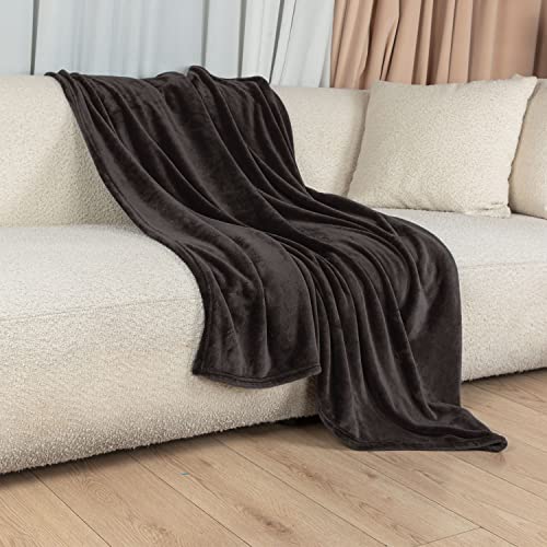 MYCRAFT Fleece Throw Blanket for Couch 50