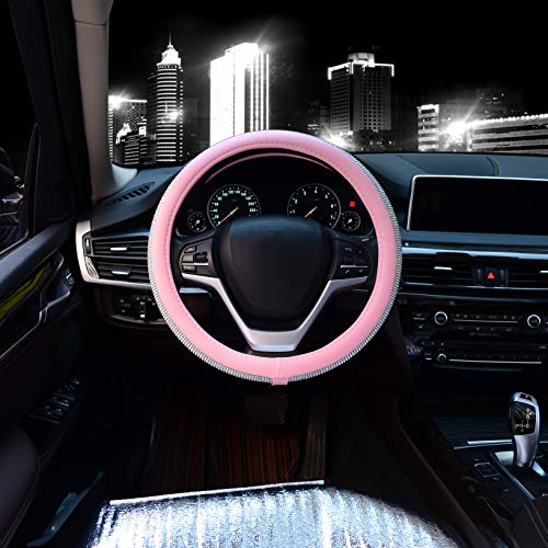 4 Steering+Rhinestones+Universal+Anti+Slip+Protector