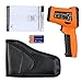 Rhinoco Digital Laser Temperature Gun Infrared Thermometer Gun Non-contact Meat BBQ Cooking Thermometer Gun -58°F~1022°F Large Color Backlit Display with 12 Point Aperture Temperature Alarm Function