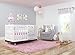 Just Born Nursery Lamp, Botanica Collection w/ Floral Shade, Pink/Coral/Green