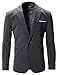 FLATSEVEN Mens Slim Fit Casual Premium Blazer Jacket
