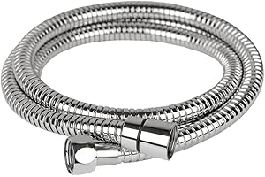 Shower Hose Replacement Flexible Stainless Steel with Brass Fittings 98 Inches/2.5 Meters Extra Long Shower Head Hose