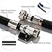 My Garden Provisions Expandable Garden Hose: Updated 2019 Design, Flexible, No Kink Expanding Hose with Brass Connector, Lightweight and Portable - Water Nozzle Included