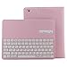 Eoso Keyboard Case for Apple iPad 3/4 Folding Leather Folio Cover with Removable Bluetooth Keyboard for iPad 3/4 Tablet (Pink)