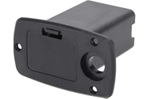 JIZLAN Black Active Bass Guitar Pickup, 9V Battery Case Holder Box, Battery Compartment for Electric Guitar, Bass Guitar Parts Accessories