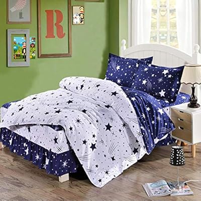 Wuy Dream Star Duvet Cover Set Home Textile Duvet Cover Set Stars