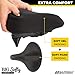 Big Soft Cushion Bike Seat – with Gel Seat Cover for – Indoor Spinning – Stationary & Exercise Bikes – Large Wide and Padded Bicycle Saddle for Men and Women. Comfortable Upgrade.thumb 3