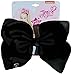 JoJo Siwa 7 Inch Large JOJO Bow with Metal Pin Barrette Clip On Card Ribbon Headpiece Hair Accessory for Little Girls, Teens - Jo Jo Big HairBow Signature Collection
