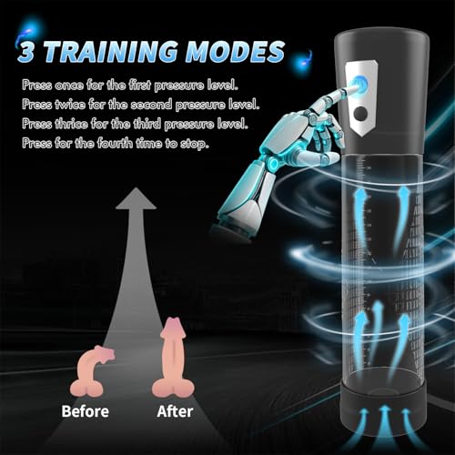 Male Enlargement Vacuum Pumps Air Pressure Device, Increase Sizes Automatic Electric Pump, photo 8