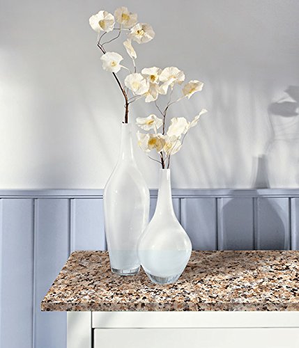 DC Fix 3460181 Brown Granite Decorative Self Adhesive Vinyl (3 Rolls)