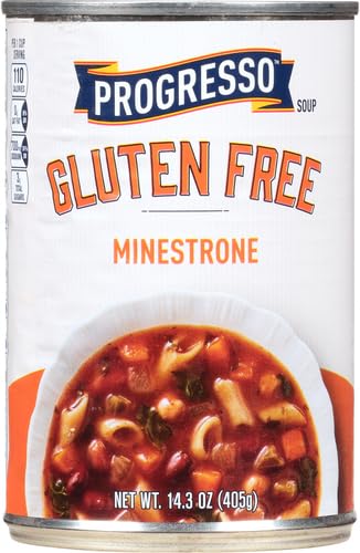 PROGRESSO GLUTEN FREE, MINESTRONE SOUP, 14.3 OZ