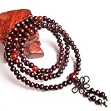 Wintefei Fashion Wooden Beads Bracelet Necklace Prayer Buddha Jewelry Gift