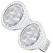 TORCHSTAR LED MR11 Bulbs, 25W Halogen Equivalent, 3W 2700K Soft White, Non-Dimmable, Outdoor Landscape Lighting Bulb, GU4 Base Spotlights, AC/DC 12V Low Voltage Recessed Track Lights, Pack of 2