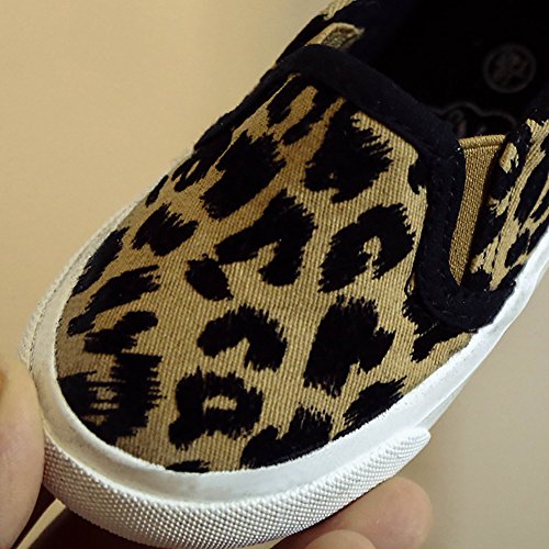 image for UBELLA Toddler Kids Canvas Sneakers Boy's Girl's Casual Slip-on Shoes 