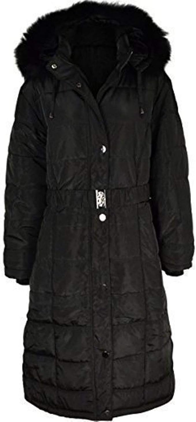 womens long puffa jacket