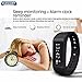 ELEGIANT Wireless Fitness Pedometer Tracker Wireless Sports Bracelet Activity Tracker with Steps Counter Sleep Monitoring Calories Track for Sports Fitness Gift
