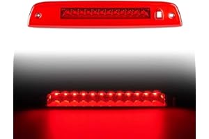 DimFlux LED 3rd Brake Light, High Mount Stop Light, Third Brake Light Assembly Cargo Lamp Compatible with 2003-2016 Ford Expedition/Lincoln Navigator, High Mount Rear Brake Lights Assembly Red