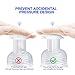 Foam Soap Dispenser BPA Free Liquid Hand Soap Dispenser Foaming Pump,For Kitchen or Bathroom Countertops,Pack of 3 Blue Empty Plastic Pump-Bottles Refillable and Environmental Friendly Foamer