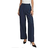 GRACE KARIN Work Pants Women, Wide Leg High Waist Wrinkle Free Trousers Slacks with Pockets, Business Casual Outfits