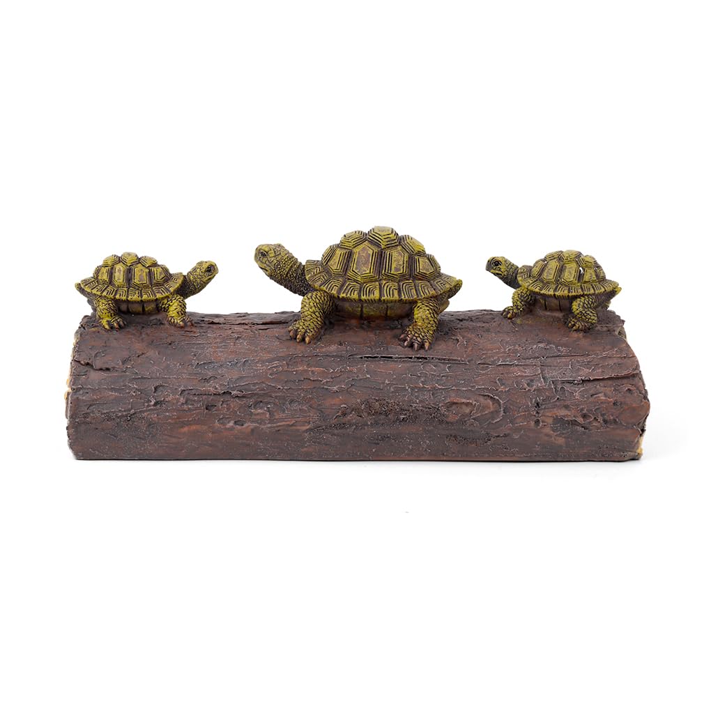 FineInno Floating Resin Turtle Figurine Garden Decor Pond Statue Outdoor Ornament Accessories Float Turtle Funny Craft Turtle for Garden, Park, Pool, Pond