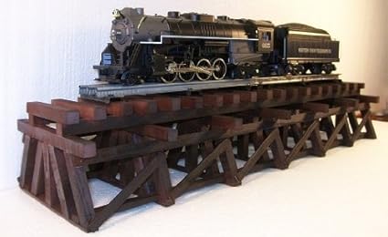 Model Railroad O Gauge LOWBOY Wooden 