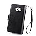 S6 Case, Galaxy S6 Case, Joopapa Samsung Galaxy S6 Wallet Case,Pu Leather Case Magnet Wallet Credit Card Holder Flip Cover Case Built-in 9 Card Slots & Stand Case for Samsung Galaxy S6 (Black)
