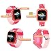 Kids Smartwatches, SZBXD Waterproof LBS/GPS Tracker Phone SOS Touchscreen Smartwatch Games Clock Smart Watch Christmas Birthday Gifts for School Boy Girls (Pink)