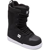 DC Phase Mens Snowboard Boots (10, Black/White)