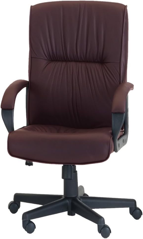 Ergocraft PS-7381-50963 Mayor High Back Ergonomic Task Chair, Red