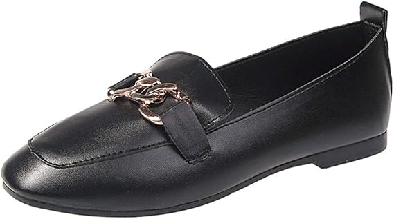 Amazon Co Jp ローファー レディース 女子 学生 柔らかい靴 学生靴 フォーマル パンプス ローヒール スクエアトゥ きれいめ ぺたんこ パンプス 通勤 通学 学生 入学式 フラットシューズ モカシン 女の子 ジュニア かわいい 服 ファッション小物